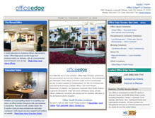 Tablet Screenshot of officeedgesunrise.com